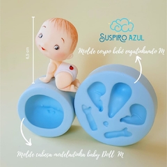 kit Molde Bebê Modeladinho Doll M (6,5 cm) - comprar online