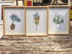 TRES ILUSTRACIONES BOTÁNICAS - comprar online