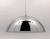 Campana 30cm e27 les cromo int blanco