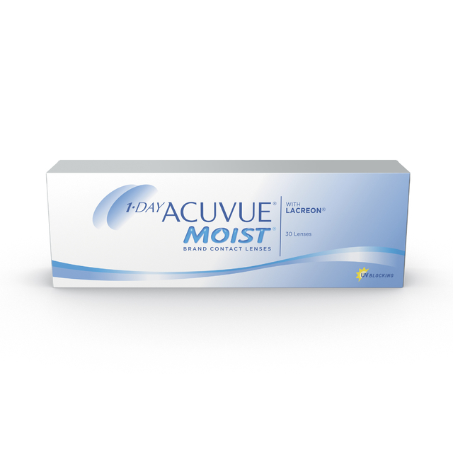 Collection 99+ Images 1 day acuvue moist with lacreon yellow box Superb