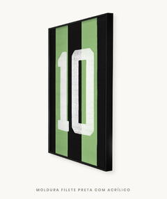 Quadro Decorativo Infantil Coelhão Camisa 10 - Futebol - loja online