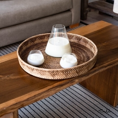 Bandeja Flor Rattan 0.52 - Culldeco