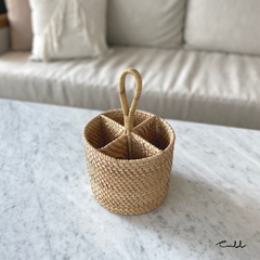 Portacubiertos Rattan Maiz - comprar online