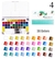Padrísimo Set de acuarelas 36 Colores con pincel de agua - Ulala Chuladas