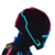 Tiras de luz led para casco / 2 piezas