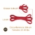 Liga roja baja resistencia / negra alta resistencia Pull Ups - tienda en línea