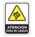 Cartel de Advertencia/Prohibición en Alto Impacto 1mm de 22cm X 28cm - tienda online