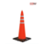 Cono Rigido de 65cm Naranja C/Reflectivo Base de Goma