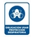 Cartel de Obligacion en Alto Impacto 1mm de 22cm X 28cm - Grupo Enfoque