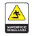 Cartel de Advertencia/Prohibición en Alto Impacto 1mm de 22cm X 28cm - tienda online