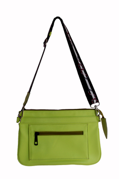 Morral y Riñonera Kung verde fluo