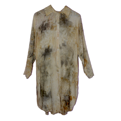 Chemise eco print #2