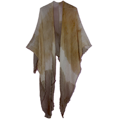 Ruana eco print #2