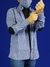 CAMISA SPORT MANGA LARGA REGULAR FIT CON PITUCONES Y CUBREBOCA ROCHAS - tienda online