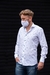 CAMISA SPORT MANGA LARGA REGULAR FIT CON CUBREBOCA ROCHAS - tienda online
