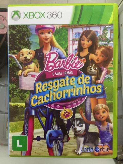 Jogo Barbie E Suas Irmãs Resgate De Cachorrinhos Xbox 360 no Shoptime