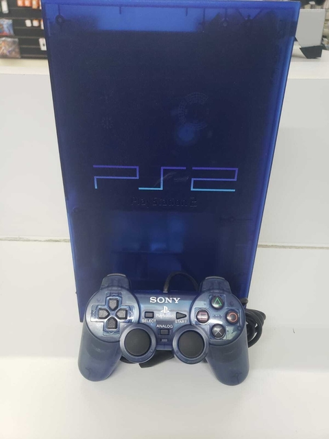 CONSOLE - PLAYSTATION 2 FAT MIDNIGHT BLUE (JPN VER.) (1)