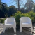 Set 2 sillones de Rattan Blanco