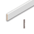 Zocalo prepintado PZ-75L - zocalo liso - 12X75X2750 x tira