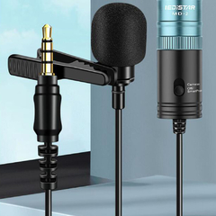 Microfone de Lapela Para Celular Fio Presilha Profissional - comprar online