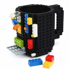 Caneca Lego Bloquinhos Infantil Para Montar E Brincar