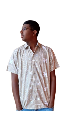 Camisa Masculina Estampa Étnica