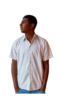 Camisa Masculina Estampa Étnica