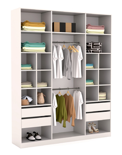 VESTIDOR 2x2,50m SIN PUERTAS - comprar online