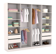 VESTIDOR 2,40x2,10m SIN PUERTAS