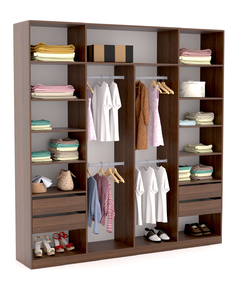VESTIDOR Wengue 2,40x2,50m SIN PUERTAS