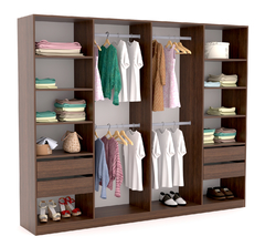 VESTIDOR Wengue 2,60x2,10m SIN PUERTAS