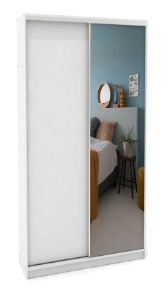 PLACARD 1,20x2.23m 18mm ESPESOR / PERFILERIA DE COMPLETA ALUMINIO - comprar online