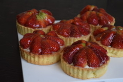 Mini Tarta de Frutillas