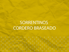 Sorrentinos Cordero Braseado - comprar online