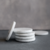 Posavaso Roma | Mármol carrara | Set x 4 - ÁTICO
