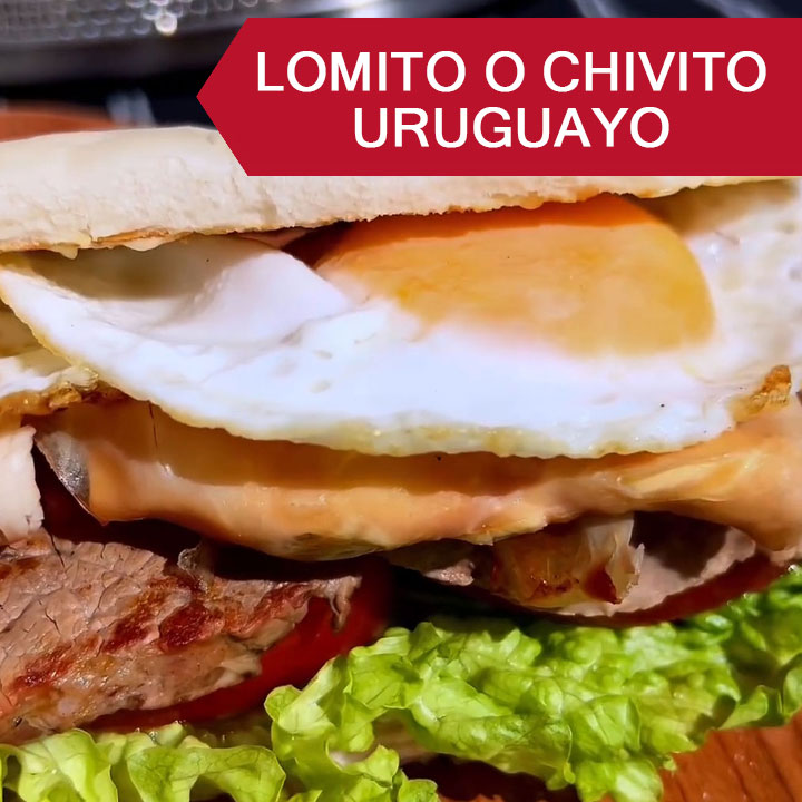 Lomito o Chivito Uruguayo