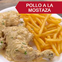 Pollo a la mostaza