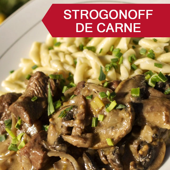 Strogonoff de carne