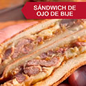 Sándwich de ojo de bife