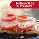 Sándwich de matambre