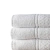 Toalla blanca con Guarda Seclar 400Gr Intitucional 40x75