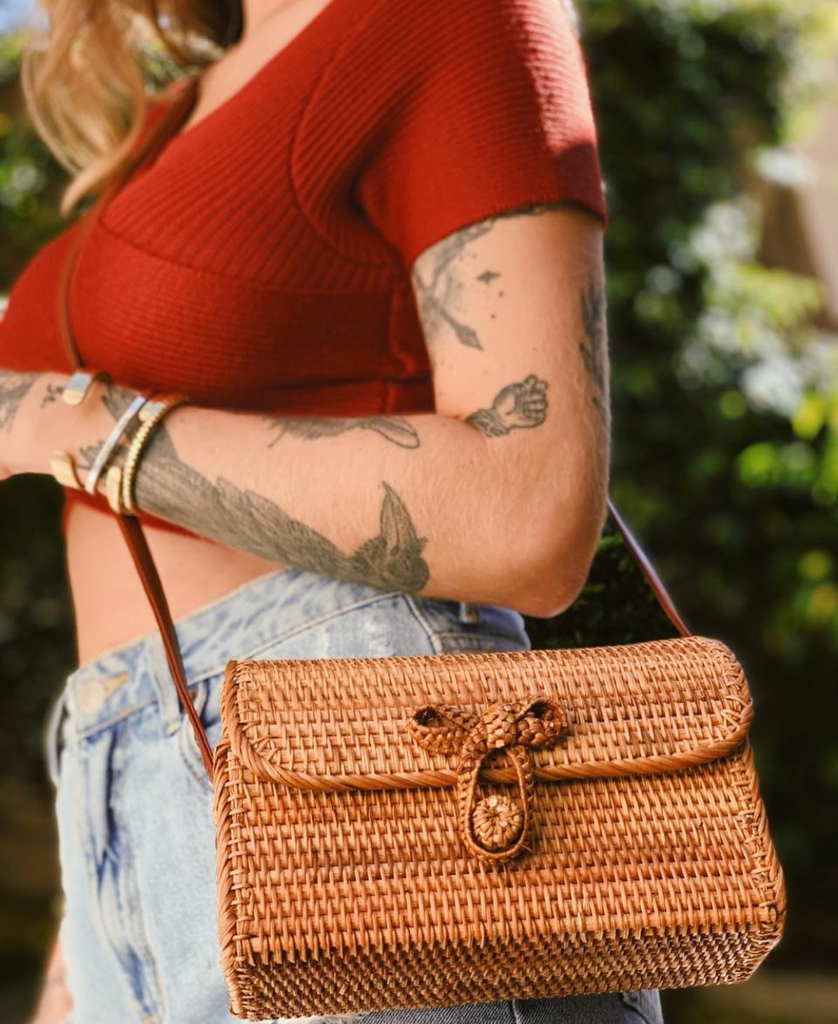 unicorn crochet bolsa