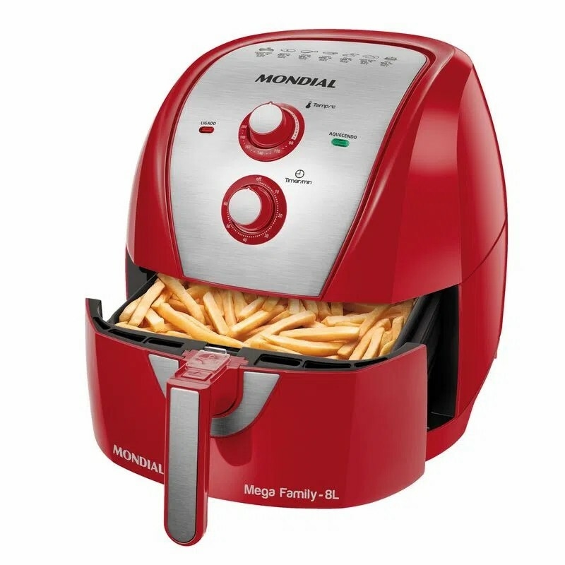 Air Fryer- BOLO SIMPLES na FRITADEIRA ELÉTRICA DA MONDIAL/Modelo Grand  Family 5 L Mondial 