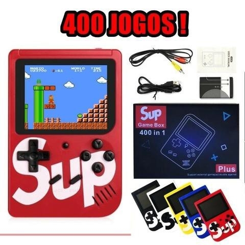 Mini game Sup Inova 400 jogos retro 8 bits