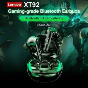 Original Lenovo Xt92 Powerful Bass Original Bluetooth para Jogos Baixa  Latência Com Cancelamento de Ruído C/mic - Fone de Ouvido Bluetooth -  Magazine Luiza