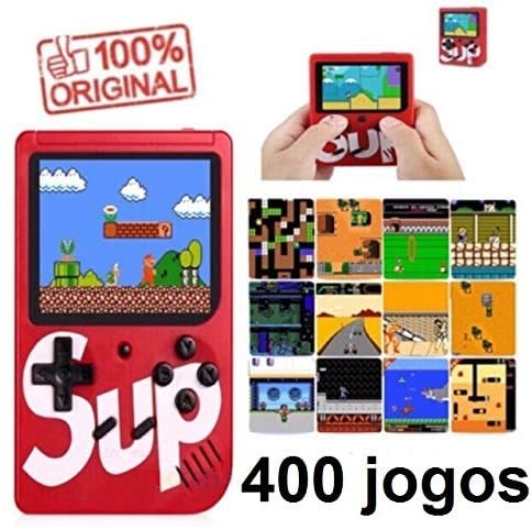 Mini game Sup Inova 400 jogos retro 8 bits