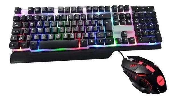 Teclado Mouse C/ Fio Mobilador P/ Celular Jogar Free Fire