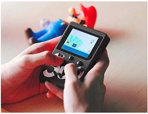 Mini Video Game Portatil 400 Jogos Classico Tv - Ax Super Mario