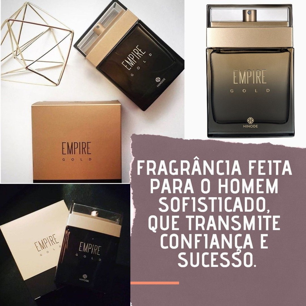 Perfume Empire Gold 100ml - Hinode com o Melhor Preço é no Zoom