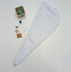 Turbante Doble Tela Reversible - comprar online